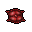 small red pillow