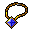 sapphire amulet