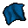 blue piece of cloth